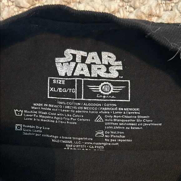 MAD Engine Star Wars Black T-Shirt - Picture 2 of 3